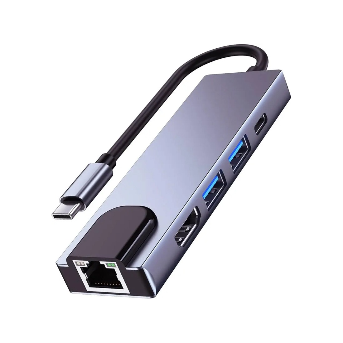 Type-C to HDTV 5-in-1 Adapter